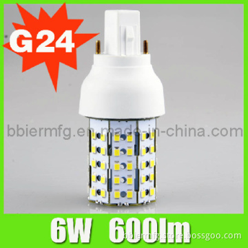 6W G24 LED Corn Lamp 360 Degree
